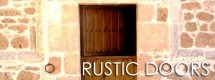 RUSTIC OAK DOORS WITH AUTHENTIC FORGING