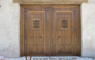 Rustic door round in Almeria