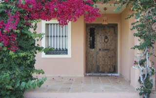 Rustic door Guadamur in Malaga