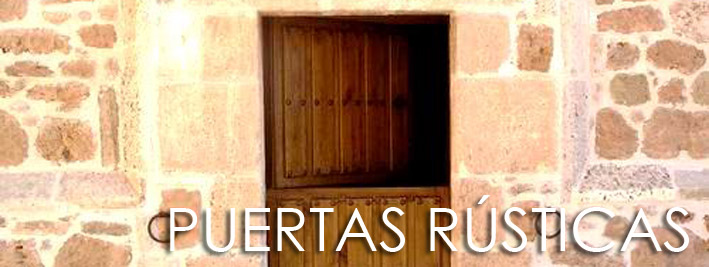 Puertas rústicas