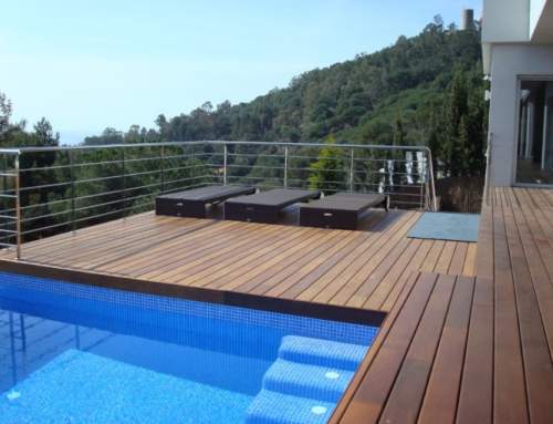 Pallets for swimming pools